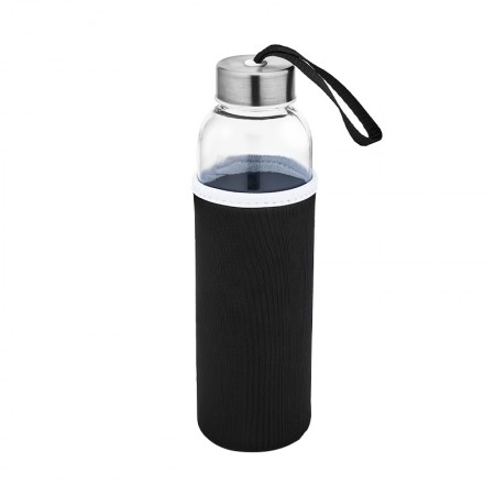 MTR-0213 Cam Matara (Siyah Kılıflı) / 500 ml